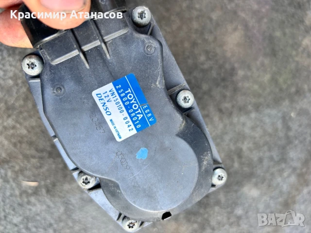 25800-0R010. EGR клапан за Тойота Авенсис T27. 2009-2015г, снимка 4 - Части - 50918967