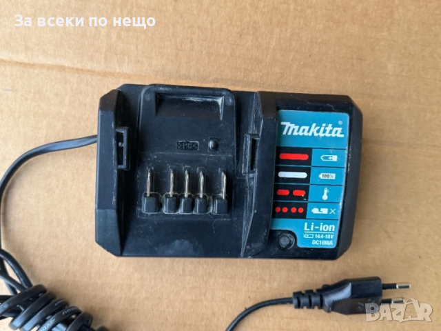 Оригинално зарядно MAKITA DC18WA , 14.4-18 V, снимка 3 - Винтоверти - 52080926