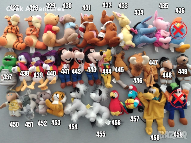 McDonalds Toys / Макдоналдс Играчки от 90те Винтидж Колекционерски, снимка 10 - Колекции - 46745216
