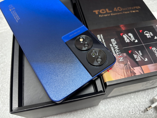 Смартфон TCL 40 NXTPAPER 8+8 GB RAM, 256 GB, Midnight blue, снимка 5 - Други - 52662732