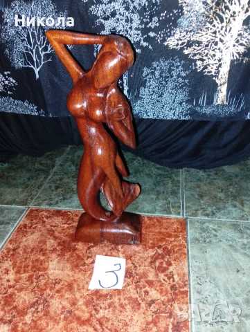 Женски дървени пластики, снимка 6 - Декорация за дома - 50693282