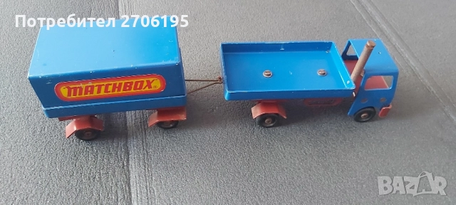 Метално камионче Мачбокс , снимка 14 - Колекции - 52819171