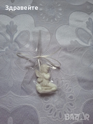 Ароматно глицериново сапунче "Ангелче", снимка 3 - Декорация за дома - 53365612