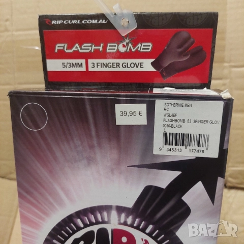 водолазни Ръкавици за неопренов костюм Rip Curl Flashbomb 5/3 мм с три пръста, снимка 3 - Водни спортове - 52368135