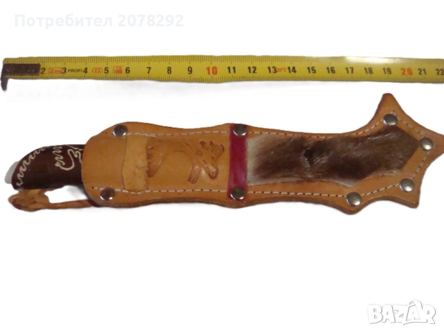 Неупотребяван,ръчно изработен Нож за лов/риболов , снимка 2 - Ножове - 53716375