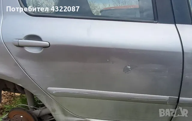 Врата / Врати от Peugeot 307 2.0HDI 90к.с , снимка 2 - Части - 49884538