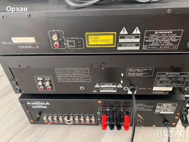 Pioneer A-335,CT-W510,PD-T303,F-225, снимка 3 - Ресийвъри, усилватели, смесителни пултове - 52798107