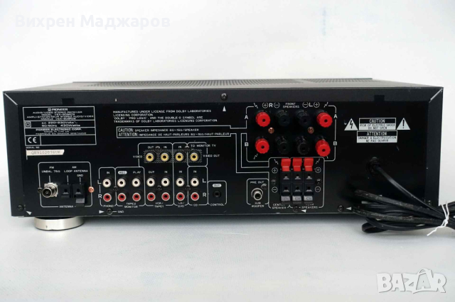 Продавам Ресивър Pioneer VSX-505RDS, снимка 7 - Ресийвъри, усилватели, смесителни пултове - 45056504