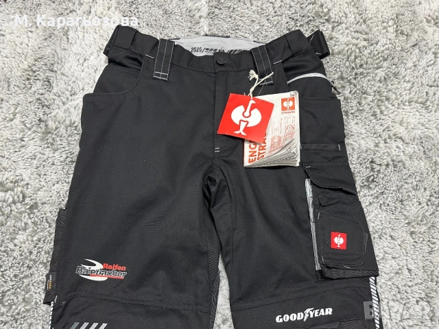 Нов панталон Engelbert Strauss Motion 2020, Размер 50, снимка 4 - Панталони - 53193376