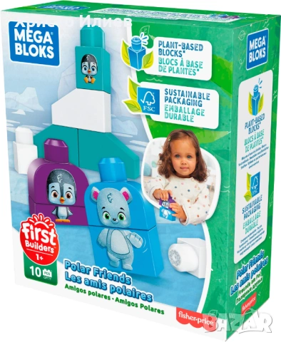 Конструктор MEGA Bloks Полярни приятели Fisher Price