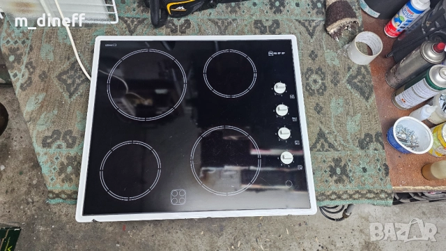 Вграден Стъклокерамичен Плот NEFF (4 котлона) – 6200 W, снимка 6 - Печки, фурни - 52666923