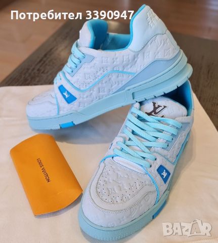 Louis Vuitton LV Trainer, снимка 5 - Кецове - 46743311