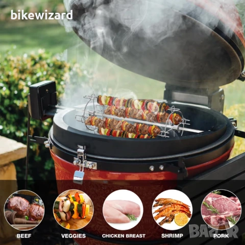 Комплект за шишчета от неръждаема стомана НОВО, снимка 3 - Барбекюта - 53251726