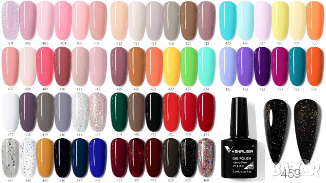 Venalisa VIP 5 UV LED гел лак, снимка 18 - Продукти за маникюр - 46692455