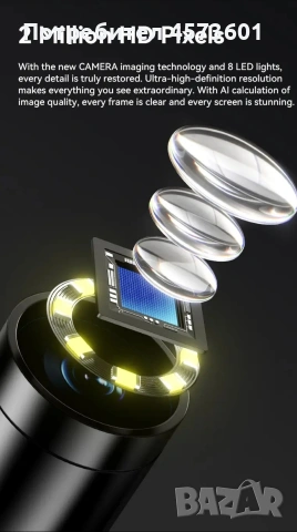 Ендоскоп промишлен, снимка 6 - Други инструменти - 54090325