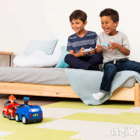 Paw Patrol Пожарникарския камион на Маршал с дистанционно управление, снимка 8 - Коли, камиони, мотори, писти - 53813515