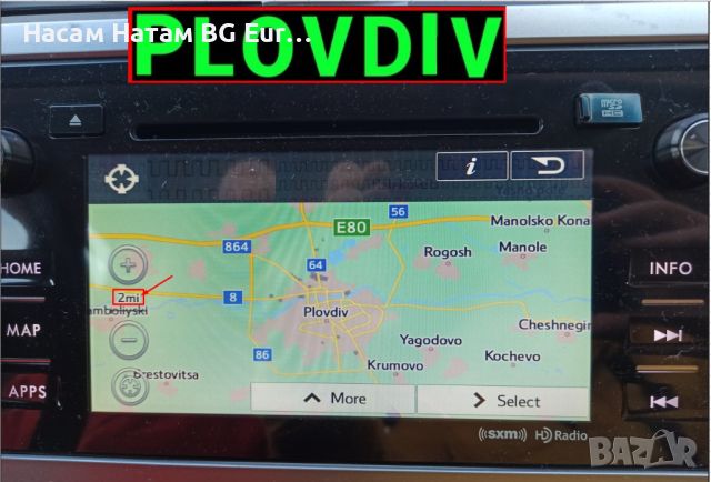 🚗 EU BG2024 USA Канада Субару SUBARU навигaция ъпдейт SDcard сд карта Crosstrek Forester map update, снимка 5 - Навигация за кола - 35698214