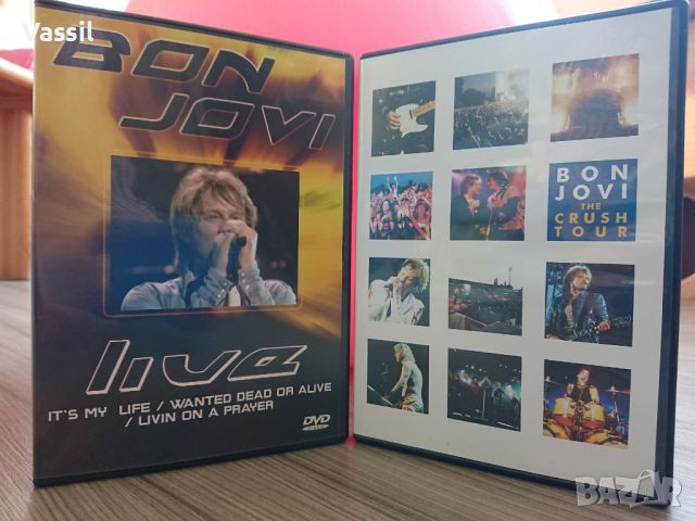 VHS vintage Metallica DJ Bobo DVD RUSH Bon Jovi Dream Theater LIVE концерти филми, снимка 1 - DVD дискове - 30422496