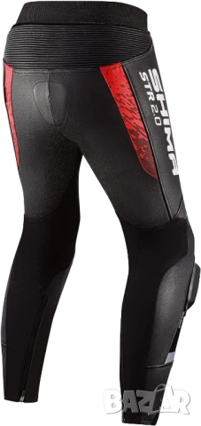 Мото Панталон Shima STR 2.0  Кожен, Спортен, Професионална Защита, Естествена Кожа, 56 EU!, снимка 2 - Панталони - 53250517