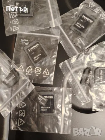 micro sd карта Samsung 512 MB, снимка 4 - Карти памет - 47745608