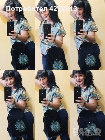 Ръчна изработка ранички и чанти , плетени на една кука 