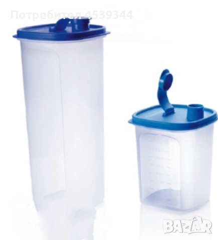 Кана Слим Tupperware 2 л и др, снимка 5 - Аксесоари за кухня - 53297931
