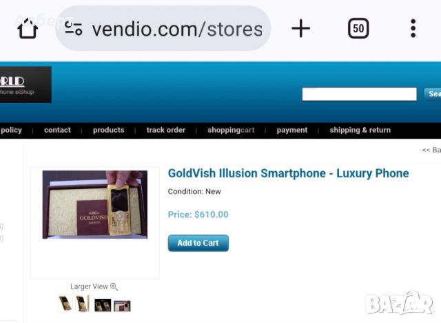 GoldVish Illusion Smartphone - Luxury Phone, снимка 3 - Други - 46189177