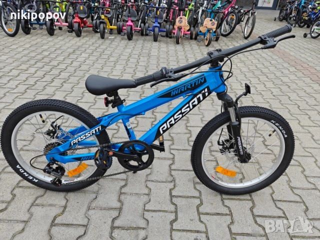 PASSATI Алуминиев велосипед 20" MARTYN db син, снимка 2 - Велосипеди - 53918272