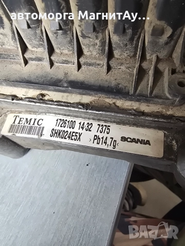 ECU Компютър Scania EMS S6 1726100/2061758/SHK024E5X/DT1212, снимка 2 - Части - 51919846