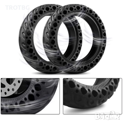 Плътна гума 8.5×2 за Xiaomi 1S / M365 / Pro / Pro2 и Gotrax G4 / Xr / V2, снимка 3 - Други спортове - 52587779