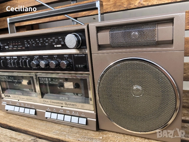 Радиокасетофон SABA RCP 570, снимка 7 - Радиокасетофони, транзистори - 53422200