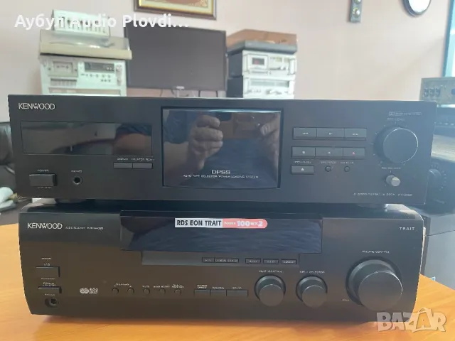 Kenwood KRF-A4020 Усилвател, стерео ресивър и Kenwood KX-3080 Касетефон Дек, снимка 4 - Аудиосистеми - 50144652