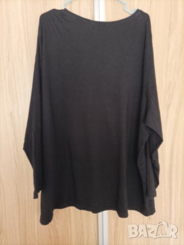 Макси памучна блуза Ulla Popken , снимка 4 - Блузи с дълъг ръкав и пуловери - 45375129
