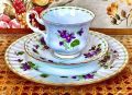 Троен сет Royal Albert flower of the month: February , снимка 2