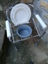 Стар Инвалиден Тоалетен Стол. , снимка 6