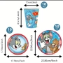 Том и Джери Tom and Jerry 8 бр големи парти чинии чинийки или чаши, снимка 2