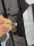Пръстен бяло злато 2g с 0.18ct диамант VSS, снимка 3