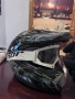 Каска с очила за мотокрос, ендуро, носена е 2/3 пъти!, снимка 3