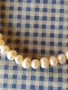 колие от бели естествени перли , снимка 4