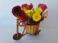 Пролетна декоративна кошничка, снимка 1 - Декорация за дома - 45681688