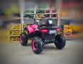 ТОП ЦЕНА!НОВО!Акумулаторно бъги Cool PINK с 12V батерия,EVA гуми,4x4,кожена седалка , снимка 6