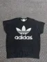 Adidas дамски пуловер къси ръкави M/L, снимка 1