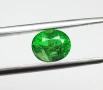 Изключителен ярко зелен цаворит гранат 1.95 карата! Нов!, снимка 8