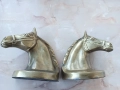 Бронзови подпори за книги- коне, снимка 4