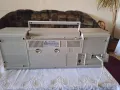 SILVER- STW 55 L BOOMBOX DOUBLE STEREO CASSETTE RADIO RECEIVER MADE IN JAPAN , снимка 9