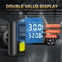 Преносима електронна въздушна помпа 6000 mAh, електрическа велосипедна помпа 150 PSI, батерия, снимка 7