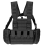 Тактическа жилета MFH 04633A Chest Rig Mission Black, снимка 1 - Екипировка - 45036991