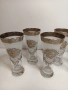 Комплект от 6 броя чаши за вода от чешки кристал Бохемия., снимка 3