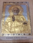 Икона св. Николай Чудотворец 1897г Московска Хромолитография , снимка 2