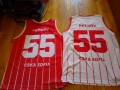 ЦСКА София баскетболен екип отличен #55 Петров размер М два броя шорти и тениска, снимка 10